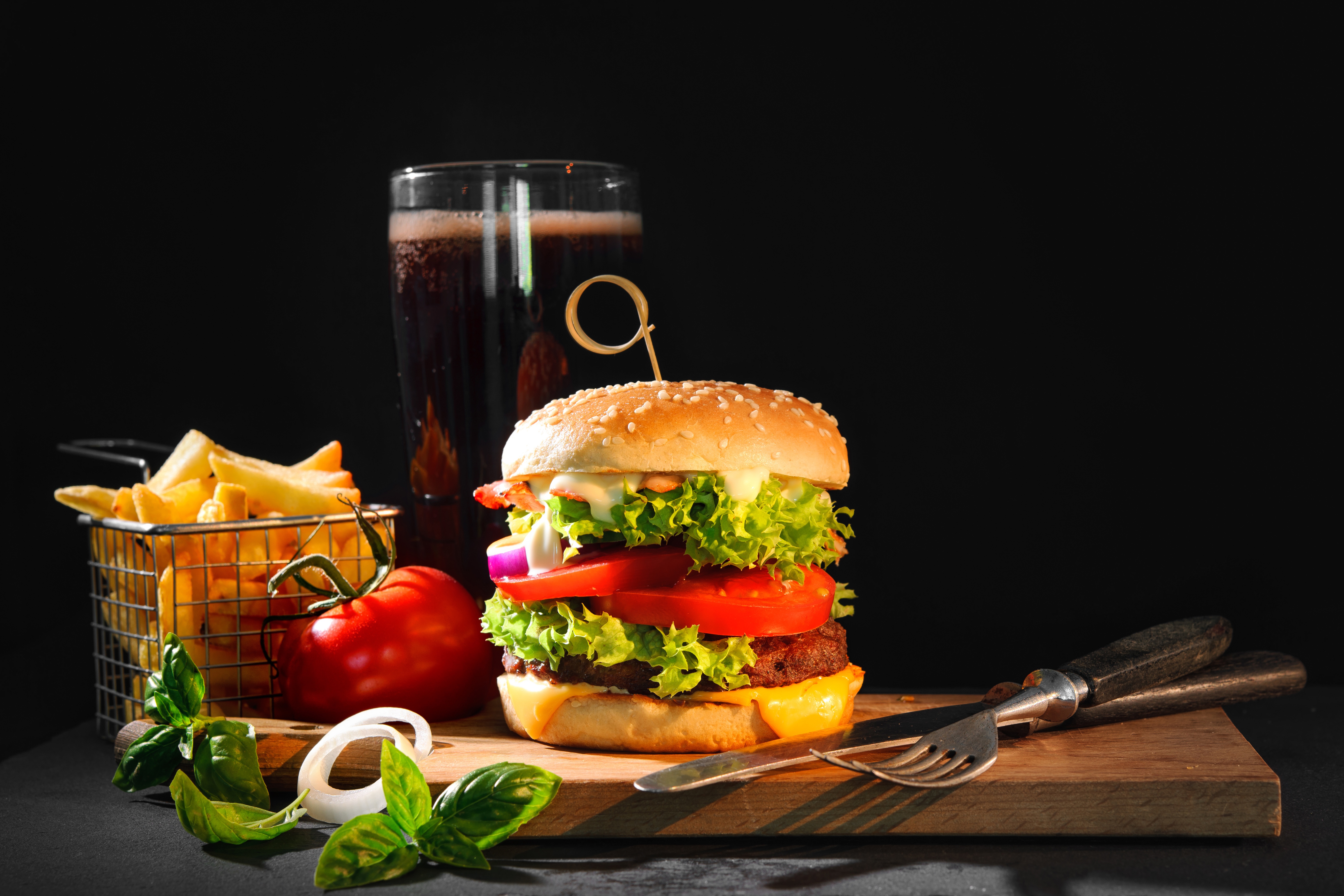 Mahall Burger Menü  ET