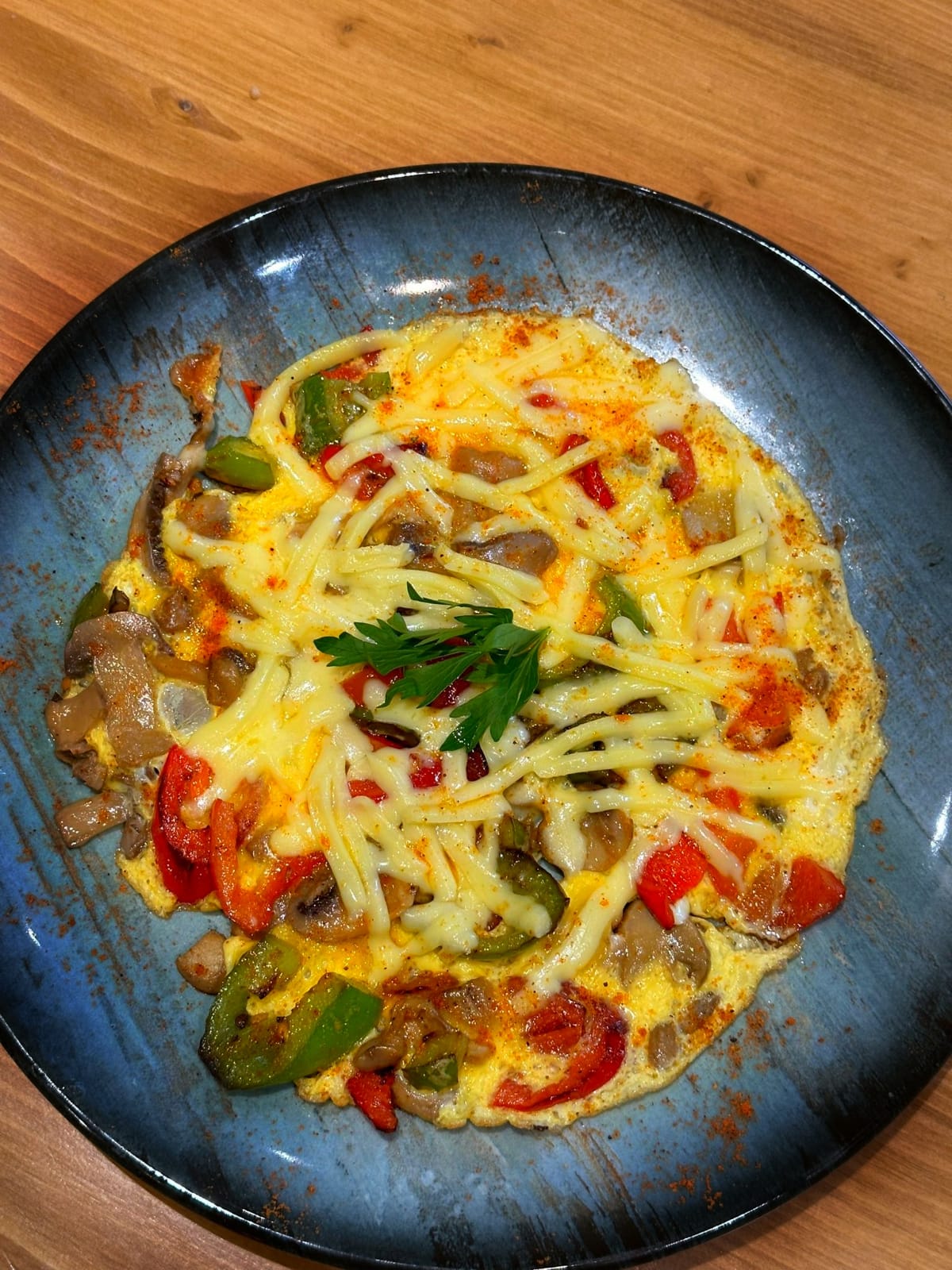 Sebzeli Omlet